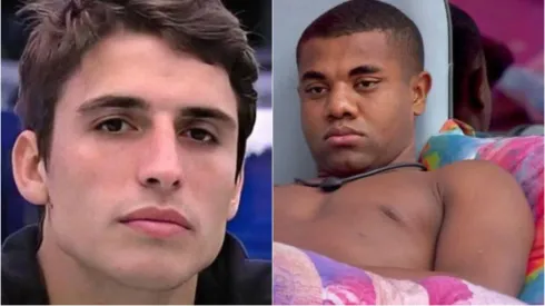 Fotos: Prior à esquerda – Davi à direita – Reprodução/ Rede Globo
