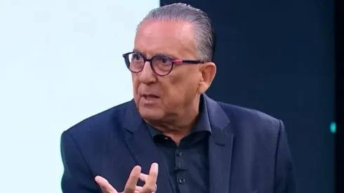 Galvão Bueno, narrador e apresentador, durante programa no SporTV – Foto: Reprodução/Globo

