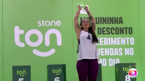 Giovanna venceu a Prova do Líder do BBB 24. Reprodução/Globo
