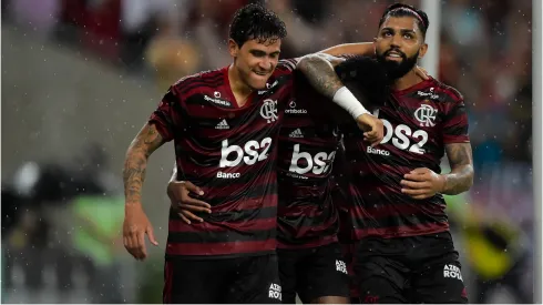 Pedro e Gabigol são os dois jogadores mais valiosos do Flamengo. Thiago Ribeiro/AGIF.
