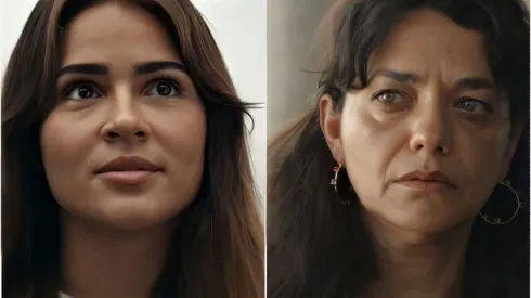 Morena não vai com a cara de Sandra – Reprodução/TV Globo
