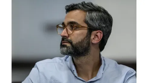 Foto: Gustavo Aleixo/Cruzeiro - Gabriel Lima se reuniu com patrocinador do Cruzeiro em Wembley