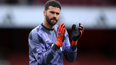 Foto: Justin Setterfield/Getty Images – Alisson é o goleiro titular do Liverpool 
