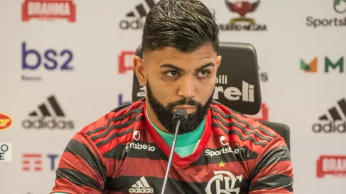 Gabigol pode ter complicação na carreira por causa da Lei Pelé após ser punido por fraude no doping – Foto: Alexandre Vidal / Flamengo
