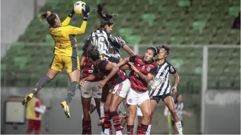 Partida entre Flamengo e Atlético-MG – Foto:Cristiane Mattos/Staff Images Woman/CBF
