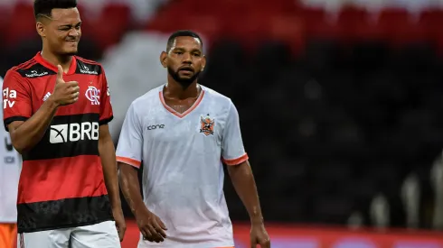 RJ - Rio de Janeiro - 02/03/2021 - CARIOCA 2021, FLAMENGO X NOVA IGUACU - Rodrigo Muniz jogador do Flamengo durante partida contra o Nova Iguacu no estadio Maracana pelo campeonato Carioca 2021. Foto: Thiago Ribeiro/AGIF