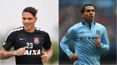 Guerrero e Tévez são considerados traidores no futebol. Mauro Horita/AGIF e Alex Livesey/Getty Images.