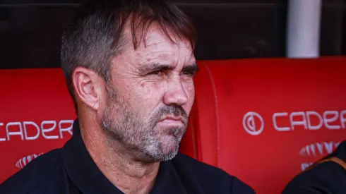 Internacional, de Eduardo Coudet, começa temporada na Copa Sul-Americana. Maxi Franzoi/AGIF.