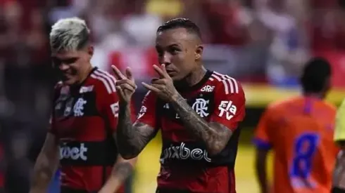 Foto: Gilvan de Souza e Marcelo Cortes/CRF – Flamengo estreia na Copa Libertadores contra o Millonarios
