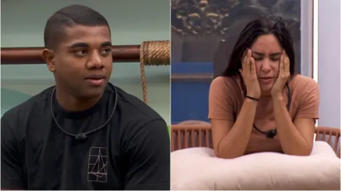 Fotos: Davi critica jogo de Isabelle e deixa a sister irritada – Reprodução/ Rede Globo
