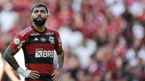 Gabriel Barbosa está suspenso e não pode atuar pelo clube carioca
