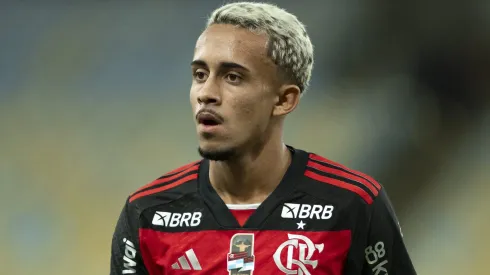 Matheus Gonçalves, jogador do Flamengo. Foto: Jorge Rodrigues/AGIF
