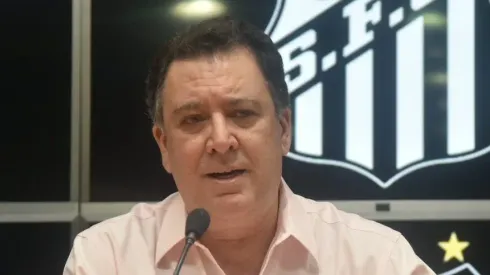 Marcelo Teixeira, presidente do Santos
Foto: Ivan Storti/Santos FC