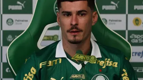 Rômulo, jogador do Palmeiras. (Foto: Cesar Greco/Palmeiras/by Canon)