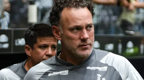 Gabriel Milito, técnico do Atlético-MG, foi muito elogiado na vitória sobre o Rosário Central na Libertadores
