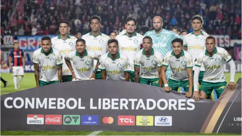 Titulares do Palmeiras na primeira partida da Libertadores – Foto: Marcelo Endelli/Getty Images

