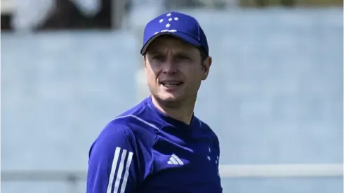 Foto: Gustavo Aleixo/Cruzeiro – Fernando Seabra, técnico do Cruzeiro
