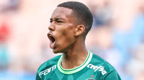 Estevão na Arena Barueri em partida entre Palmeiras e Queimadense, pela Copa São Paulo de Futebol Júnior, no dia 04/01/2024. 
