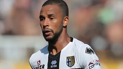 Hernani no Estádio Ennio Tardini  em partida entre Parma e Cagliari, pelo Campeonato Italiano, no dia 15/09/2019. Foto: Emilio Andreoli/Getty Images
