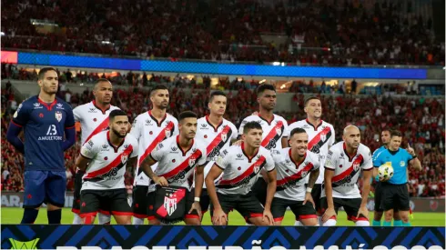 Equipe do Atlético GO – Foto: Buda Mendes/Getty Images
