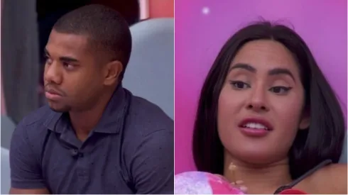 Davi e Isabelle no BBB 24. Reprodução/Globo
