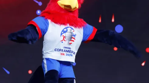 Capitan, nova mascote da Copa Améric 2024 (Foto de Eva Marie Uzcategui/Getty Images)
