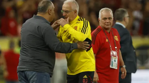 Dorival e Braz se encontraram no sorteio