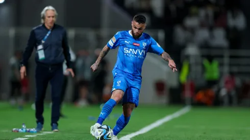 Michael, do Al-Hilal, em campo. Foto de Yasser Bakhsh
