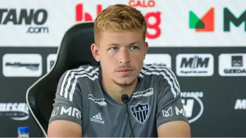 Foto: Pedro Souza/ Atlético - Bruno Fuchs, zagueiro do Atlético-MG