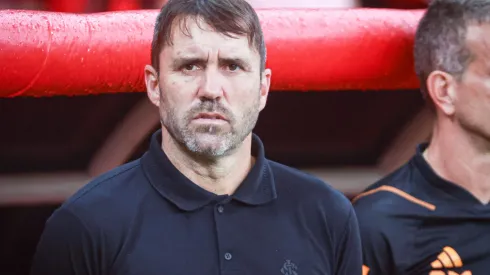 Eduardo Coudet tecnico do Internacional durante partida contra o Botafogo no estadio Beira-Rio pelo campeonato Brasileiro A 2023.
