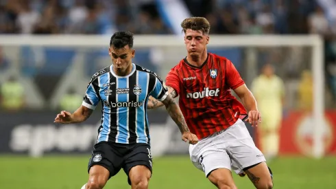 Franco Cristaldo: meia é destaque do Grêmio, que precisa vencer na Libertadores (Foto: Pedro H. Tesch/Getty Images)
