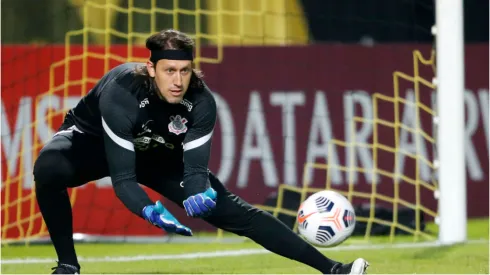 Foto: Mariana Greif - Pool/Getty Images - Cássio fala sobre má fase do Corinthians