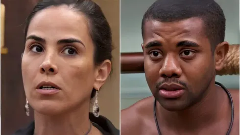 Davi e Wanessa brigaram feio no BBB 24 – Reprodução/TV Globo
