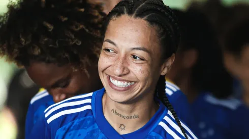 Byanca é a jogadora com mais gols no Brasileirão Feminino. Divulgação/Gustavo Martins/Cruzeiro.
