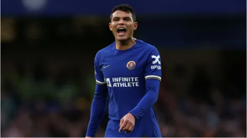 Foto: Richard Heathcote/Getty Images - Thiago Silva durante partida