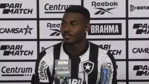 Foto: Reprodução Youtube canal Botafogo TV – Cuiabano é apresentado oficialmente no Botafogo
