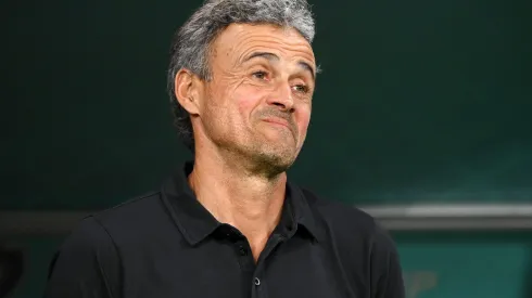 Luis Enrique em partida da Copa do Mundo
(Foto: Stu Forster/Getty Images)
