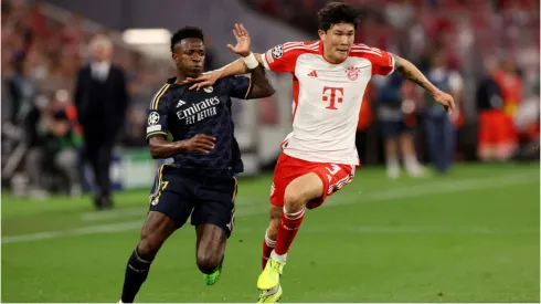 Foto: Alexander Hassenstein/Getty Images – Kim e Vini Jr.
