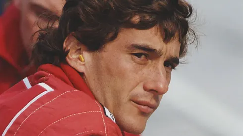Ayrton Senna pode ser considerado um dos grandes amuletos do Corinthians. Pascal Rondeau/Getty Images.