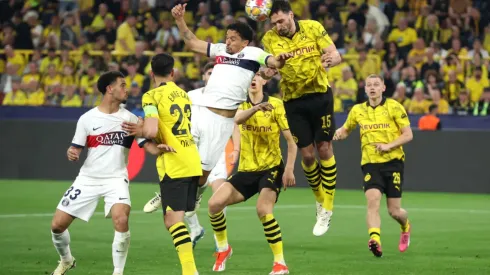 PSG precisa de uma vitória com dois gols para avançar. Alex Grimm/Getty Images.
