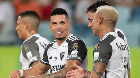 Atlético Mineiro na vitória contra o Cuiabá pelo Brasileirão.