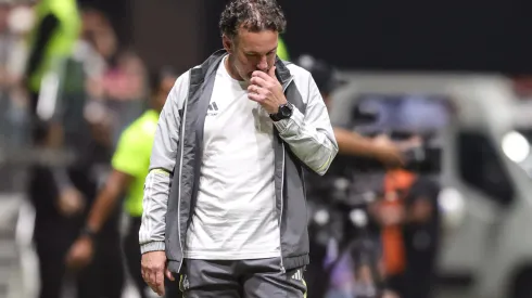 MG – BELO HORIZONTE – 30/04/2024 – COPA DO BRASIL 2024, ATLETICO-MG X SPORT – Gabriel Milito tecnico do Atletico-MG durante partida contra o Sport no estadio Arena MRV pelo campeonato Copa Do Brasil 2024. Foto: Gilson Lobo/AGIF
