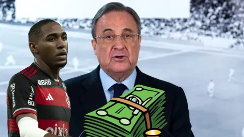 Florentino Pérez ataca para comprar Lorran, destaque do Mengão
Fotos: Gonzalo Arroyo Moreno/Getty Images e Jorge Rodrigues/AGIF