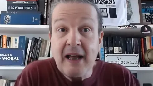 Juca Kfouri em live. O jornalista 'apertou a tecla SAP' para dissecar a nota de Rubão