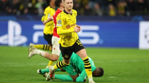 Marco Reus pelo Borussia Dortmund (Foto de Dean Mouhtaropoulos/Getty Images)