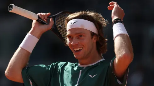 Andrey Rublev: Em busca do título do Masters 1000 em Madrid (Foto: Julian Finney/Getty Images)
