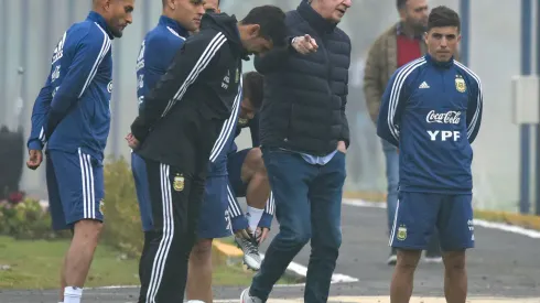 O ex-técnico Cesar Luis Menotti era diretor de seleções da Argentina. Aqui, em foto de 2019. 
