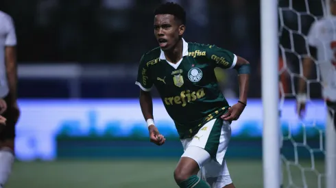 Jovem atacante marcou mais um gol com a camisa do Palmeiras
