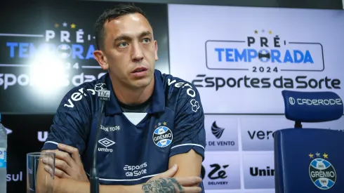 Marchesín, do Grêmio, fez críticas ao futebol brasileiro em meio as chuvas no RS - Foto: Lucas Uebel/Grêmo