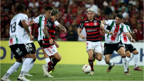 Foto: Wagner Meier/Getty Images - Palestino x Flamengo pela Libertadores.